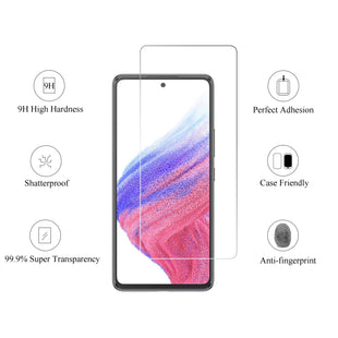 Ailun 3 Pack Tempered Glass Screen Protector for Galaxy A53/A52 4G/5G/A51/A51 5G UW, Ultra Clear, Anti - Scratch, Case Friendly - 7DAY'S