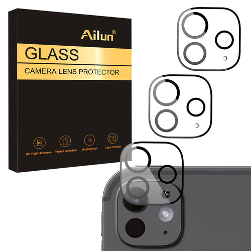 Ailun Camera Lens Protector for iPad Pro 11 Inch 2024 5th Generation and iPad Pro 13 Inch 2024 7th Generation, 9H Hardness,Ultra HD,Anti - Scratch,Case Friendly [Does not Affect Night Shots][3 Pack] - 7DAY'S
