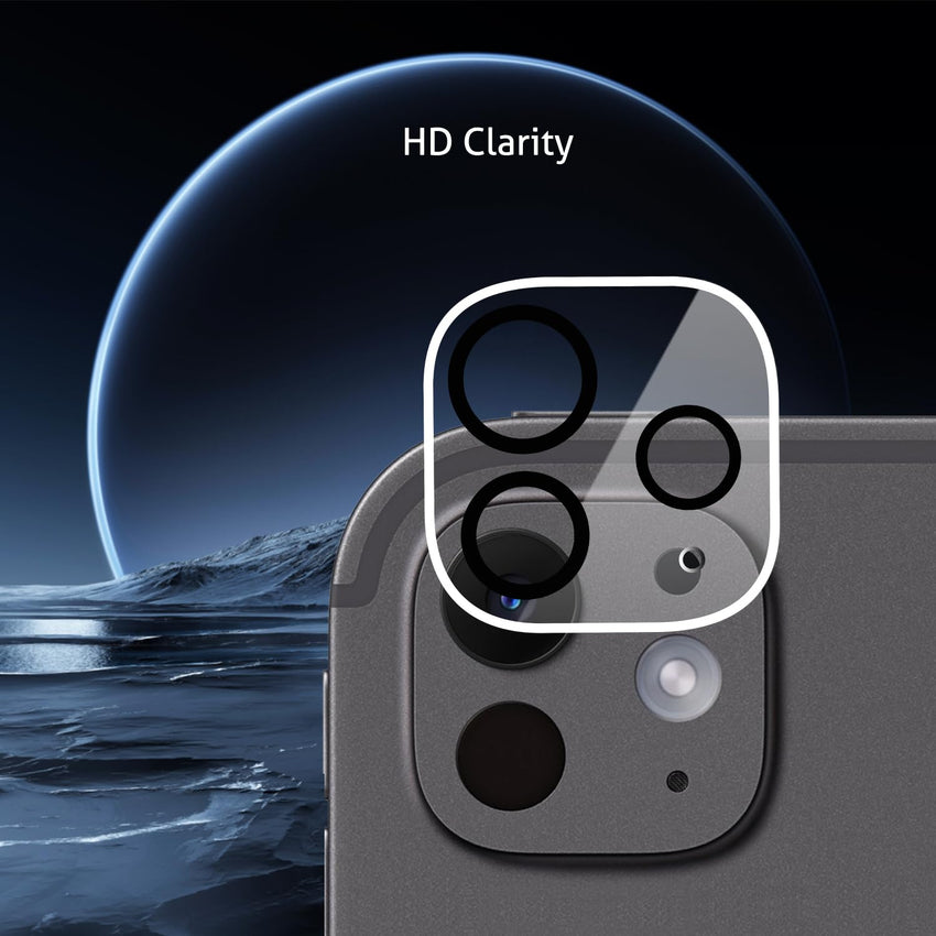 Ailun Camera Lens Protector for iPad Pro 11 Inch 2024 5th Generation and iPad Pro 13 Inch 2024 7th Generation, 9H Hardness,Ultra HD,Anti - Scratch,Case Friendly [Does not Affect Night Shots][3 Pack] - 7DAY'S
