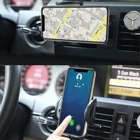 Ailun Car Phone Mount Air Vent Cellphone Holder Cradle 2Pack Universal for iPhone 15/14/13/12/11/11 Pro/11 Pro Max/X Xs XR Xs Max and More Smartphones Black - 7DAY'S