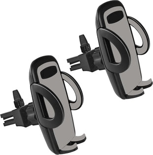 Ailun Car Phone Mount Air Vent Cellphone Holder Cradle 2Pack Universal for iPhone 15/14/13/12/11/11 Pro/11 Pro Max/X Xs XR Xs Max and More Smartphones Black