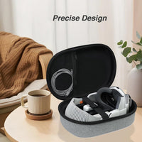 Ailun Carrying Travel Case for Vision Pro, Anti - fall Waterproof and Travel Hard Protective Cover Portable Storage Bag for Vision Pro VR Headset and Accessories - 7DAY'S