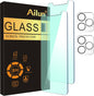 Ailun [Eye Protection] Anti Blue Light Screen Protector for iPhone 12 Pro Max 2 Pack [6.7 inch]+ 2 Pack Camera Lens Protector, Case Friendly Tempered Glass Film,[9H Hardness] - HD - 7DAY'S