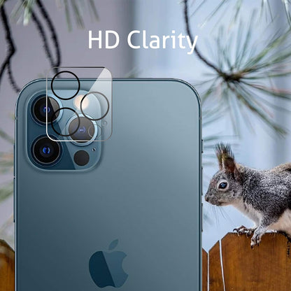 Ailun [Eye Protection] Anti Blue Light Screen Protector for iPhone 12 Pro Max 2 Pack [6.7 inch]+ 2 Pack Camera Lens Protector, Case Friendly Tempered Glass Film,[9H Hardness] - HD - 7DAY'S