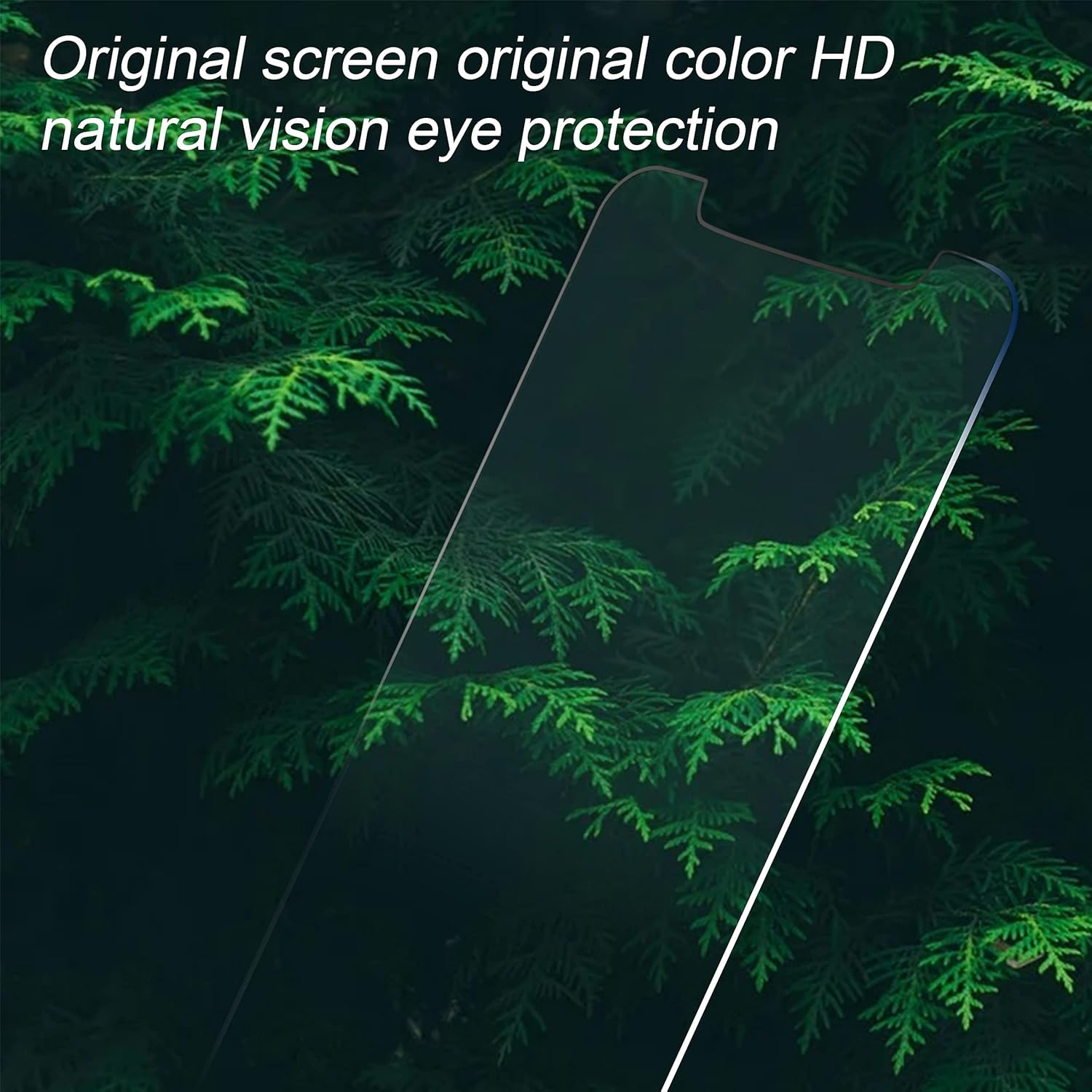 Ailun [Eye Protection] Anti Blue Light Screen Protector for iPhone 12 Pro Max 2 Pack [6.7 inch]+ 2 Pack Camera Lens Protector, Case Friendly Tempered Glass Film,[9H Hardness] - HD - 7DAY'S