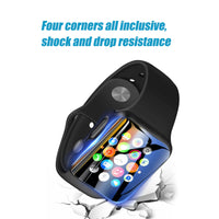 Ailun for Apple Watch Series 9 & 8 & 7 Screen Protector Case [45mm], Ultra - Thin Hard PC Case Built in Tempered Glass for iWatch, Shockproof Cover with Button [2 Pack][Black] - 7DAY'S