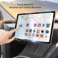 Ailun Glass Screen Protector for Tesla Model Y Juniper 2025 / Model 3 2024 Highland Center Console Dashboard Touchscreen [15.4 Inch] with Auto Alignment Tool + Armrest Box Screen Protector [8 Inch] - 7DAY'S