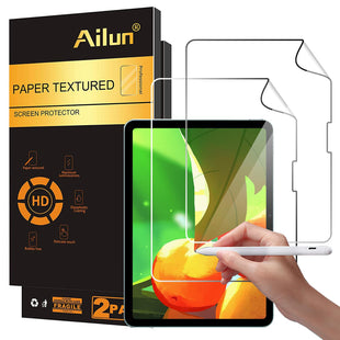 Ailun Paper Textured Screen Protector for iPad Air 11 Inch 2025/2024 [7th/6th Generation, M3/M2] 2 Pack Draw and Sketch Like on Papertouch Anti Glare - 7DAY'S