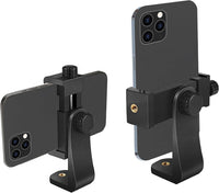 Ailun Phone Holder/Vertical and Horizontal Tripod Mount Adapter Rotatable Bracket with 1/4 inch Screw, Adjustable Clip for iPhone, Android Cell Phone, Selfie Stick, Camera Stand - 7DAY'S
