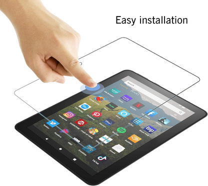 Ailun Screen Protector for Amazon Kindle Fire HD 8/8 Plus/Kids [8 inch] 2022&2020 Released - 0.33mm Tempered Glass, Ultra Clear, Anti - Scratch, Case Friendly - 7DAY'S