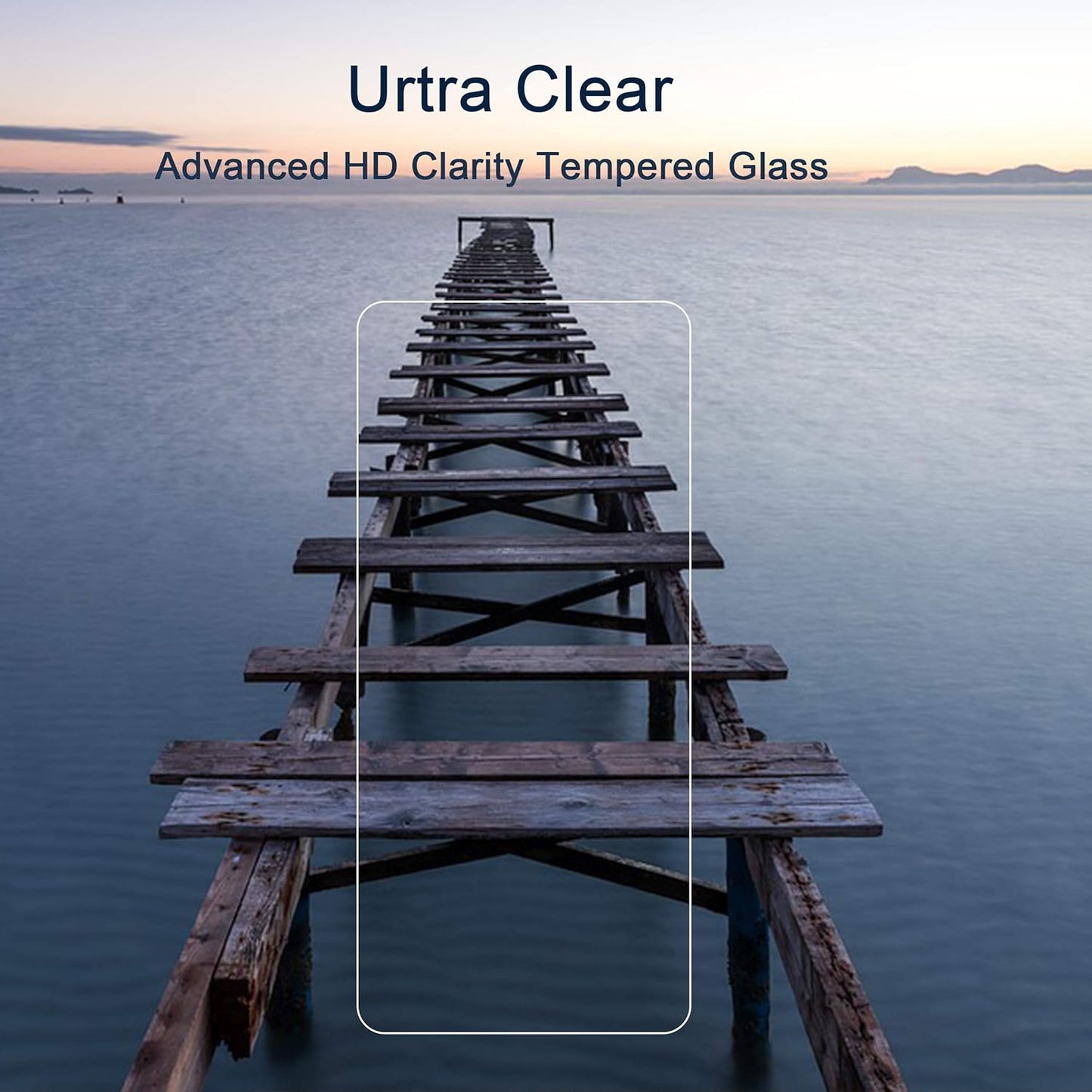 Ailun Screen Protector for Galaxy A21 3 Pack Tempered Glass Ultra Clear Anti - Scratch Case Friendly - 7DAY'S