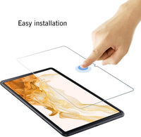 Ailun Screen Protector for Galaxy Tab S8 Plus/S7 FE/S7+, 12.4 inch 2Pack Tempered Glass 9H Hardness 2.5D Edge Ultra Clear Anti Scratch Case Friendly - 7DAY'S
