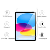 Ailun Screen Protector for iPad 11th A16 2025 [11 Inch] / 10th Generation 2022 [10.9 Inch], Tempered Glass [Face ID & Apple Pencil Compatible] Ultra Sensitive Case Friendly [2 Pack] - 7DAY'S