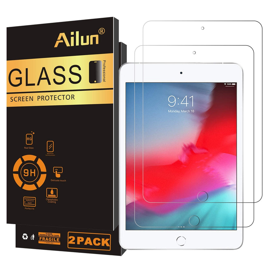 Ailun Screen Protector for iPad 11th A16 2025 [11 Inch] / 10th Generation 2022 [10.9 Inch], Tempered Glass [Face ID & Apple Pencil Compatible] Ultra Sensitive Case Friendly [2 Pack] - 7DAY'S