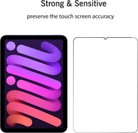 Ailun Screen Protector for iPad Mini [8.3 Inch] [Mini 7 A17 Pro 7th Gen 2024 & Mini 6th Gen 2021 Release] Tempered Glass 2.5D Edge,iPad Mini 7 & 6,Case Friendly [3 Pack] - 7DAY'S