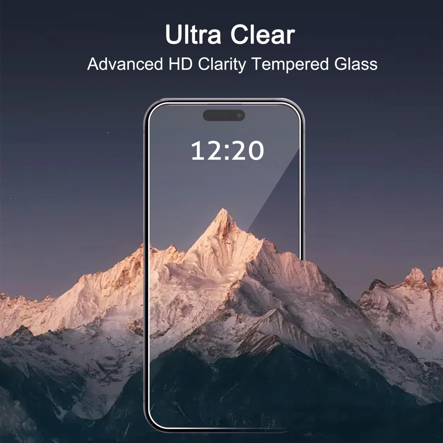 Ailun Screen Protector for iPhone 16e / iPhone 14 / iPhone 13 / iPhone 13 Pro [6.1 Inch] Display 3 Pack Tempered Glass, Case Friendly [Not for iPhone 16 6.1 Inch] - 7DAY'S