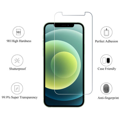 Ailun Screen Protector for iPhone 16e / iPhone 14 / iPhone 13 / iPhone 13 Pro [6.1 Inch] Display 3 Pack Tempered Glass, Case Friendly [Not for iPhone 16 6.1 Inch] - 7DAY'S