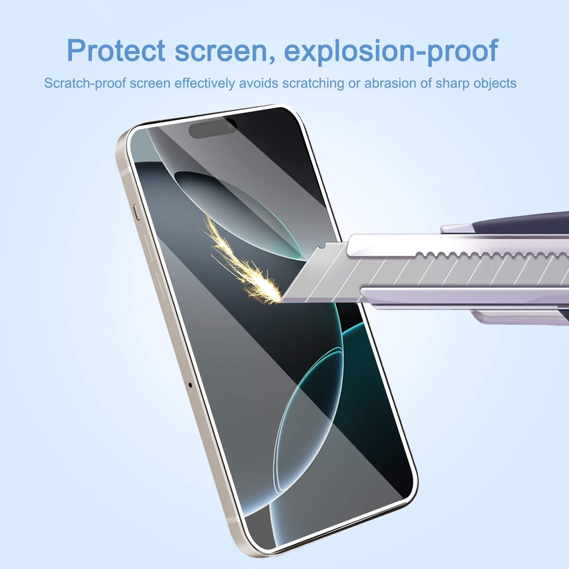 Ailun Screen Protector for iPhone 16e / iPhone 14 / iPhone 13 / iPhone 13 Pro [6.1 Inch] Display 3 Pack Tempered Glass, Case Friendly [Not for iPhone 16 6.1 Inch] - 7DAY'S