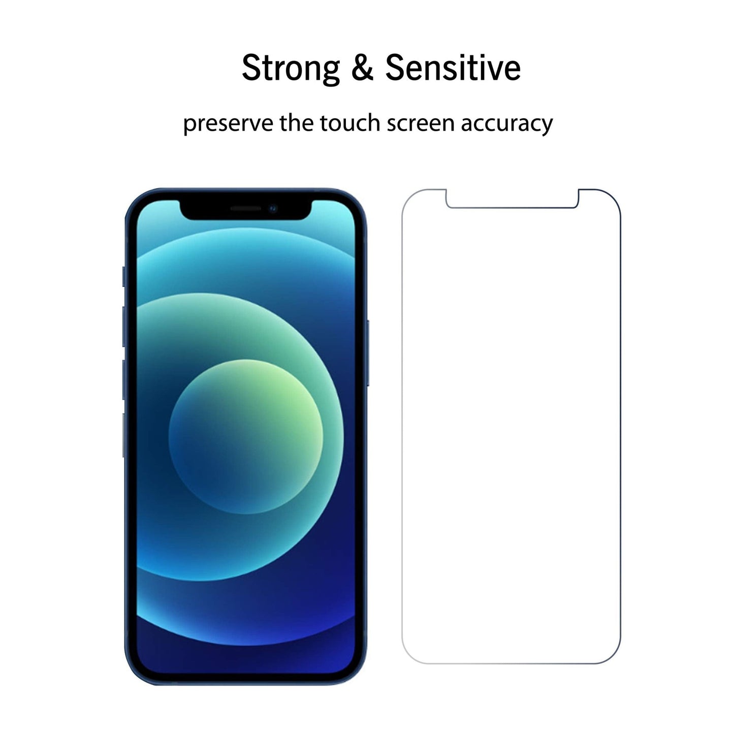 Ailun Screen Protector for iPhone 16e / iPhone 14 / iPhone 13 / iPhone 13 Pro [6.1 Inch] Display 3 Pack Tempered Glass, Case Friendly [Not for iPhone 16 6.1 Inch] - 7DAY'S