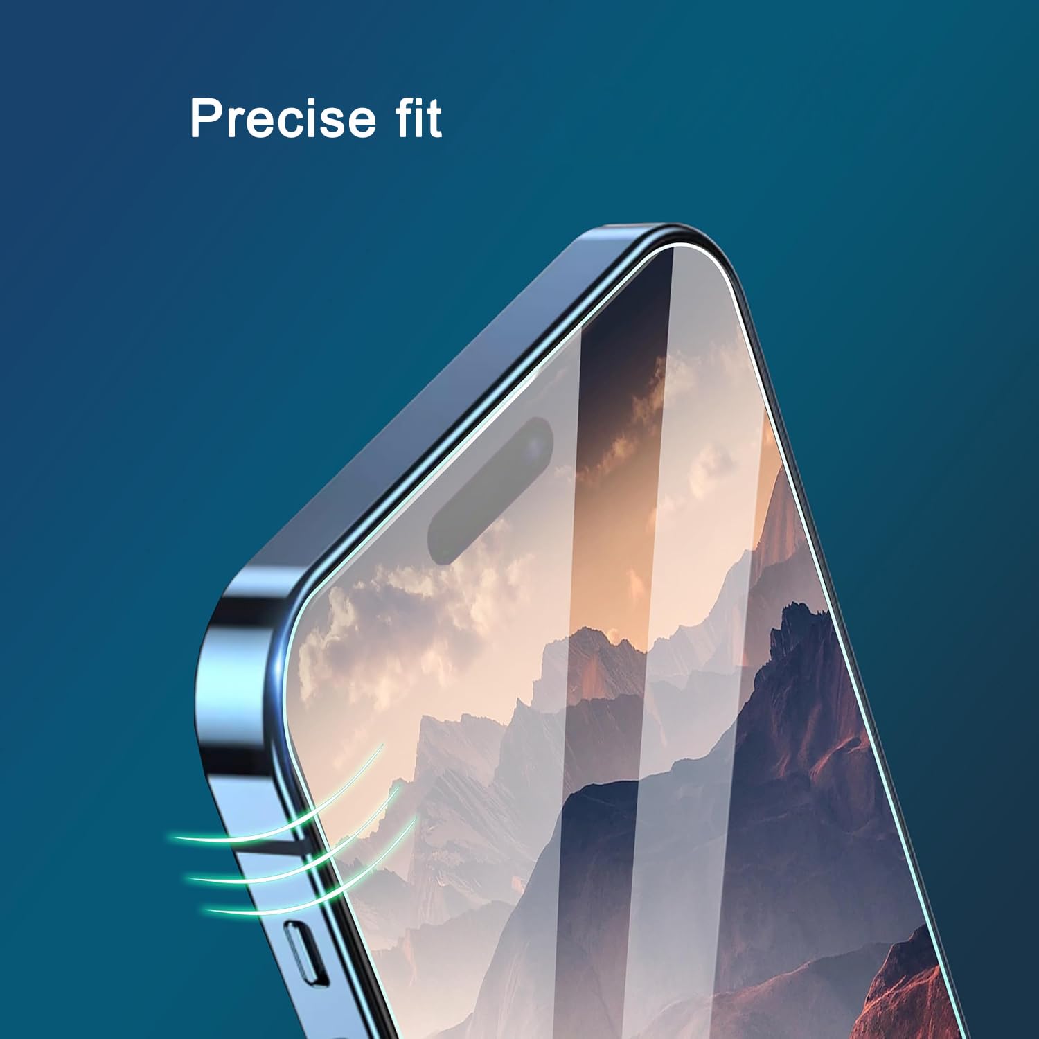Ailun Screen Protector for iPhone 16e / iPhone 14 / iPhone 13 / iPhone 13 Pro [6.1 Inch] Display 3 Pack Tempered Glass, Case Friendly [Not for iPhone 16 6.1 Inch] - 7DAY'S