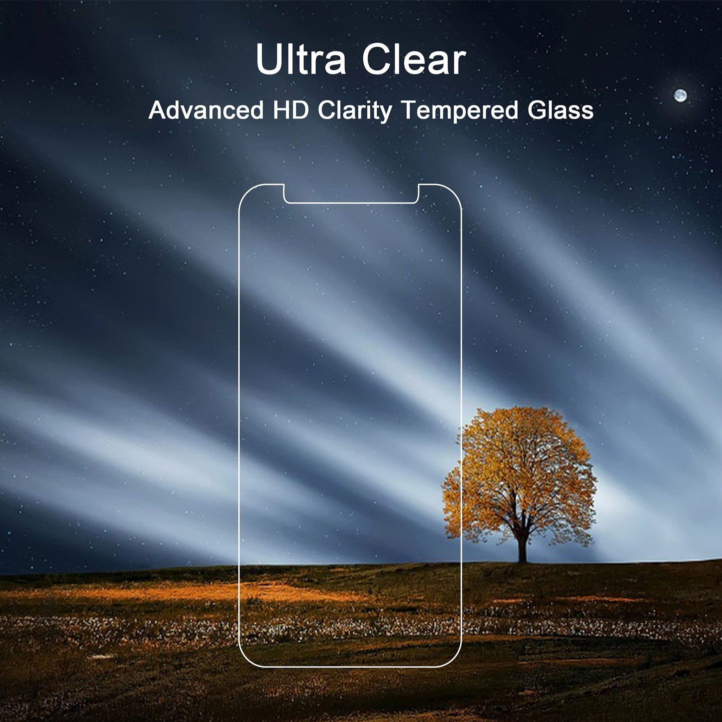 Ailun Screen Protector for iPhone 16e / iPhone 14 / iPhone 13 / iPhone 13 Pro [6.1 Inch] Display 3 Pack Tempered Glass, Case Friendly [Not for iPhone 16 6.1 Inch] - 7DAY'S