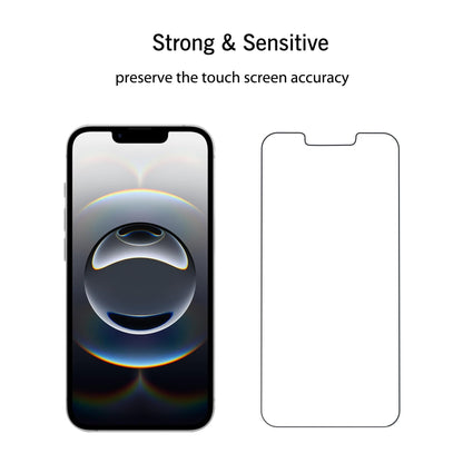 Ailun Screen Protector for iPhone 16e / iPhone 14 / iPhone 13 / iPhone 13 Pro [6.1 Inch] Display 3 Pack Tempered Glass, Case Friendly [Not for iPhone 16 6.1 Inch] - 7DAY'S