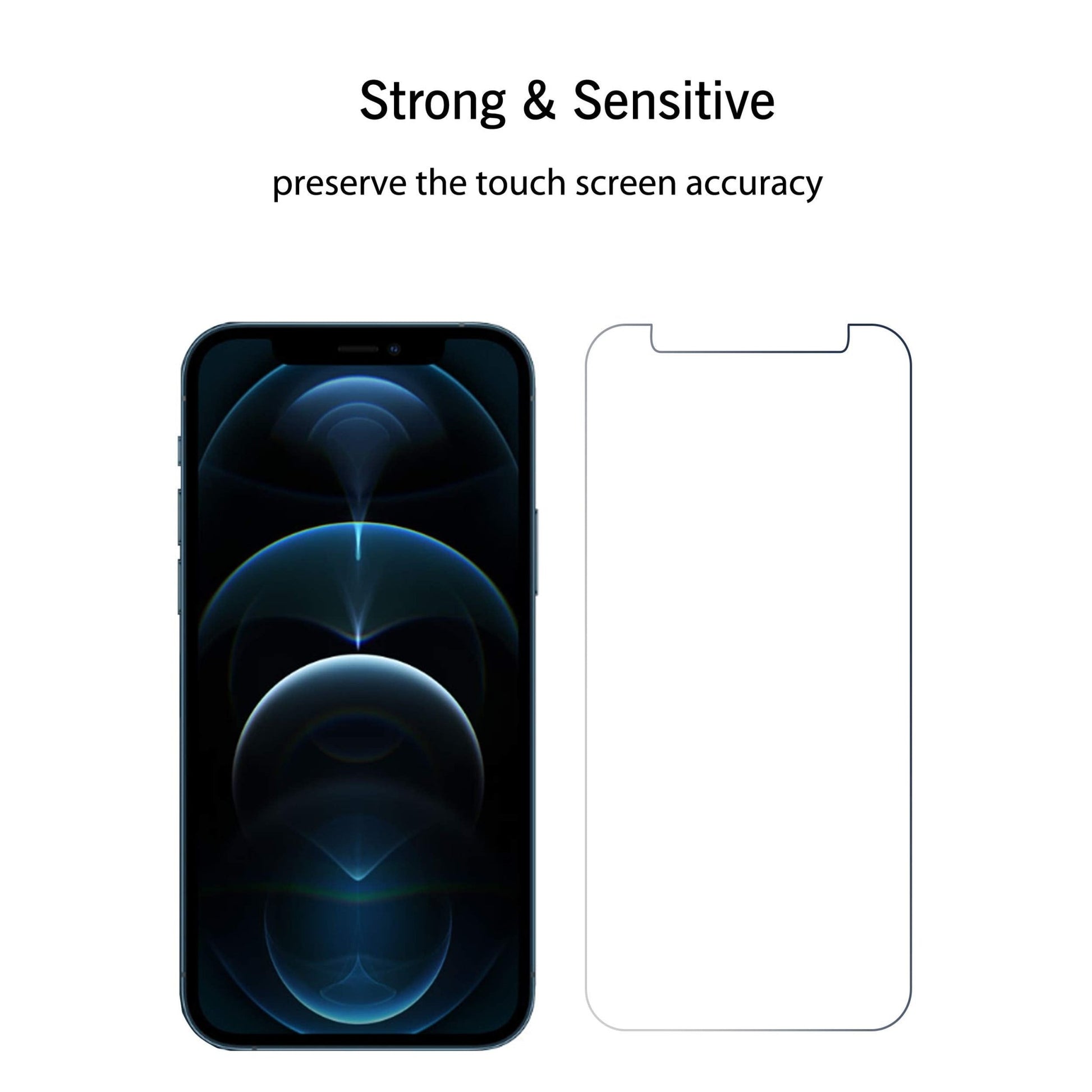 Ailun Screen Protector for iPhone 16e / iPhone 14 / iPhone 13 / iPhone 13 Pro [6.1 Inch] Display 3 Pack Tempered Glass, Case Friendly [Not for iPhone 16 6.1 Inch] - 7DAY'S