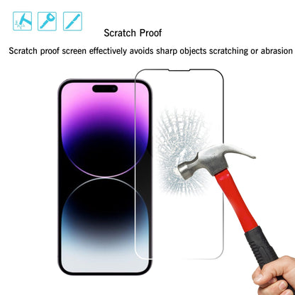 Ailun Screen Protector for iPhone 16e / iPhone 14 / iPhone 13 / iPhone 13 Pro [6.1 Inch] Display 3 Pack Tempered Glass, Case Friendly [Not for iPhone 16 6.1 Inch] - 7DAY'S