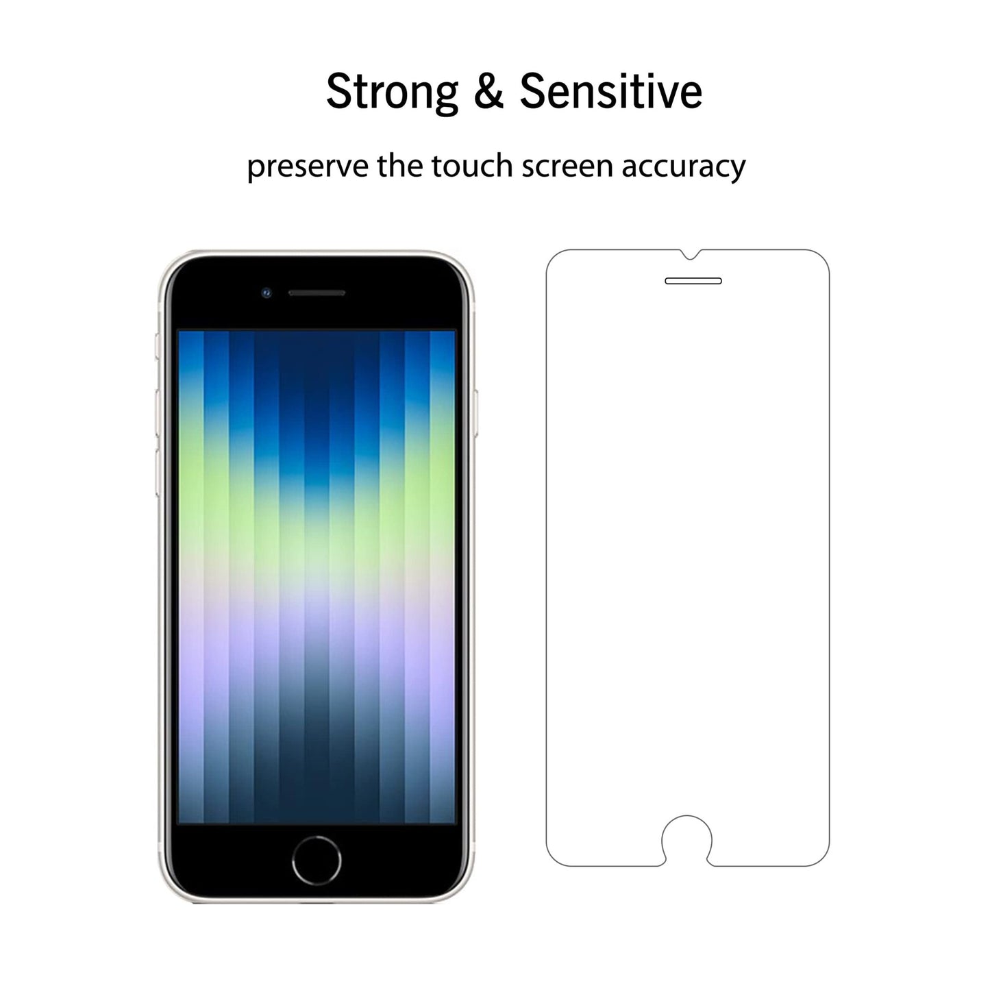 Ailun Screen Protector for iPhone 16e / iPhone 14 / iPhone 13 / iPhone 13 Pro [6.1 Inch] Display 3 Pack Tempered Glass, Case Friendly [Not for iPhone 16 6.1 Inch] - 7DAY'S