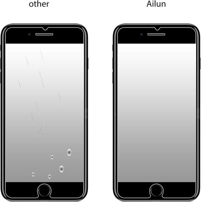 Ailun Screen Protector for iPhone SE 2022 3rd Generation, [3Pack] Case Friendly Tempered Glass - 7DAY'S
