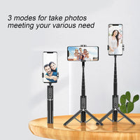 Ailun Selfie Stick Tripod,Extendable Aluminum,3 in 1,Bluetooth Wireless Remote and 360 Rotation Stand for iPhone 16/15/14/13/12/11/11 Pro/XS Max/XS/XR/X/8/7 and More Smartphones - 7DAY'S