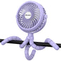 AMACOOL Battery Operated Stroller Fan Flexible Tripod Clip On Fan with 3 Speeds and Rotatable Handheld Personal Fans for Car Seat Crib Bike Treadmill (Black) - 7DAY'S