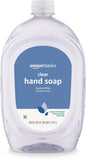 Amazon Basics Gentle & Mild Clear Liquid Hand Soap Refill, Triclosan - free, 50 Fluid Ounces, 1 - Pack (Previously Solimo) - 7DAY'S