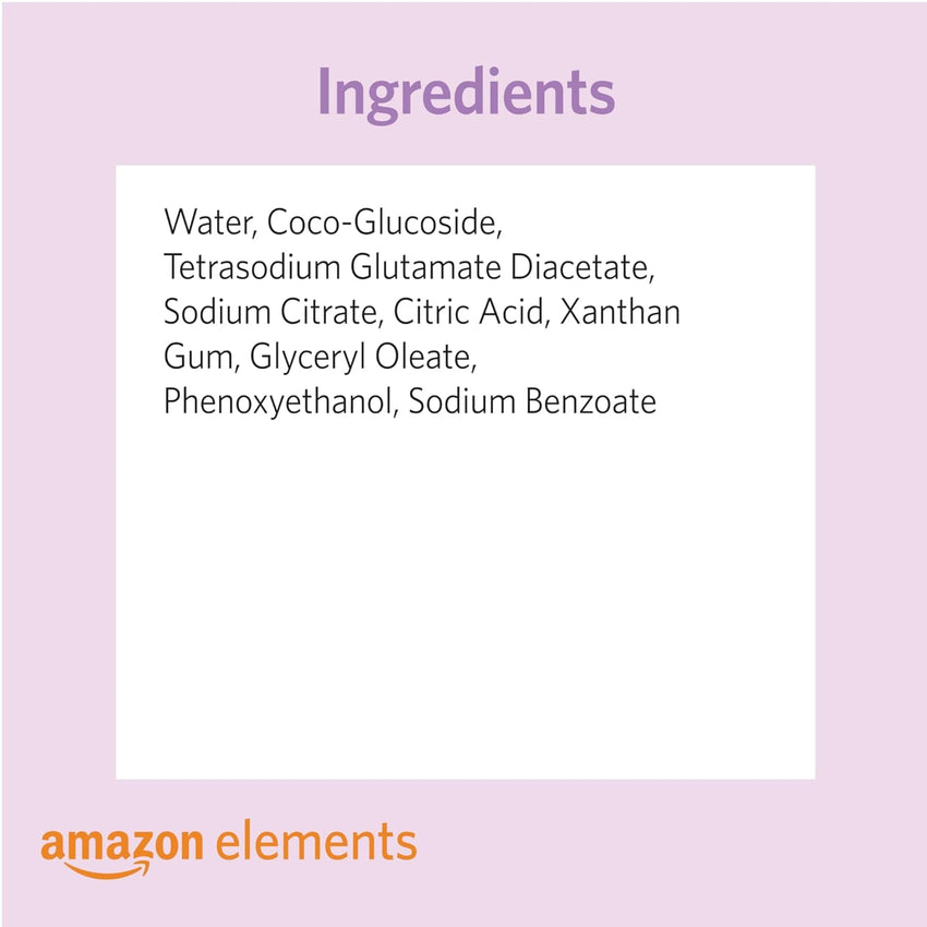 Amazon Elements Baby Wipes, Sensitive, 810 Count, Flip - Top Packs, Pack of 9 - 7DAY'S