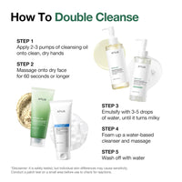 Anua Heartleaf Pore Control Cleansing Oil, Oil Cleanser for Face, Makeup Blackhead Remover, Korean Skin Care 6.76 fl oz(200ml) (original) - 7DAY'S
