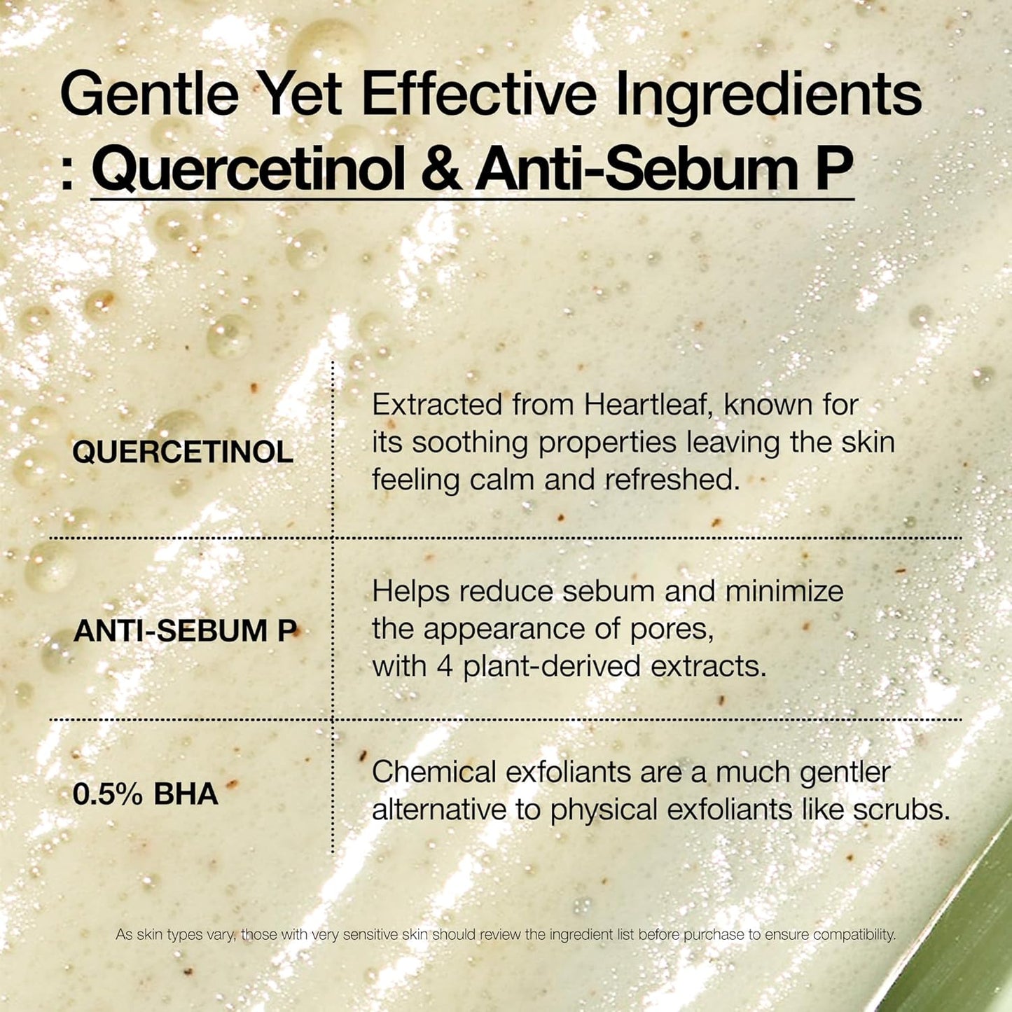 ANUA Heartleaf Quercetinol Pore Deep Cleansing Foam, Facial Cleanser, for Double Cleansing, BHA, Hyaluronic Acid, Glycerin, Face Wash, Blackhead Remover, Korean Skincare (150ml/5.07 fl.oz.) - 7DAY'S