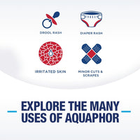 Aquaphor Baby Healing Ointment Advanced Therapy Skin Protectant, Dry Skin and Diaper Rash Ointment, 7 Oz Tube - 7DAY'S