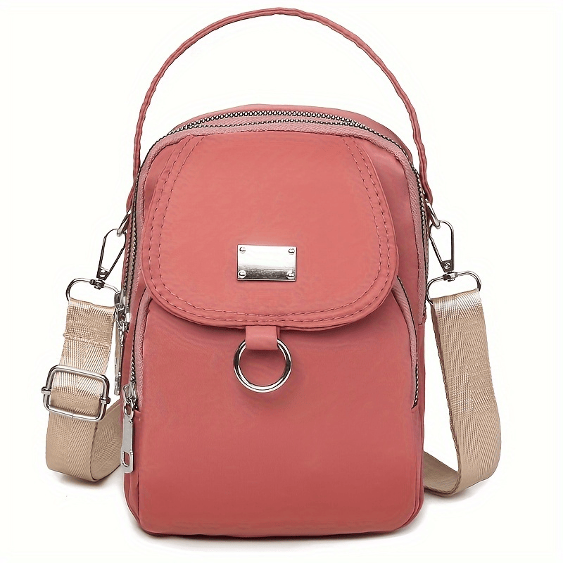 Army Green Water - Proof Women Crossbody Bag Multi Compartment Mobile Phone Bag Women Messenger Bag Casual Oxford Cloth Women Bag Shoulder - 7DAY'S