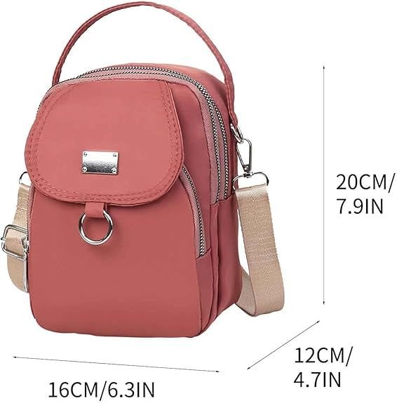 Army Green Water - Proof Women Crossbody Bag Multi Compartment Mobile Phone Bag Women Messenger Bag Casual Oxford Cloth Women Bag Shoulder - 7DAY'S