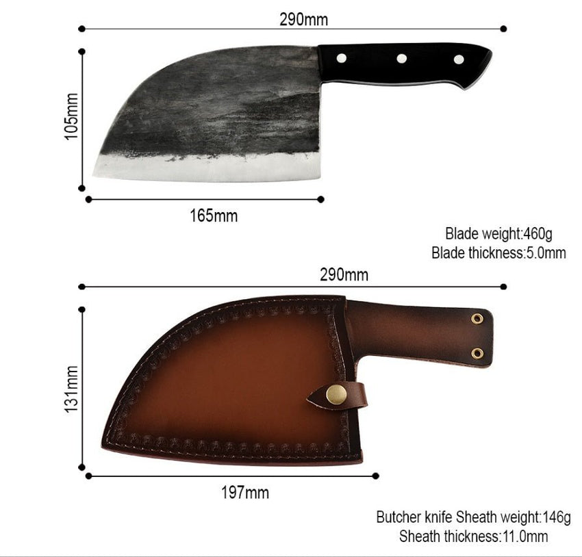 Artificial Forging Chopping Knives High Hardness - 7DAY'S