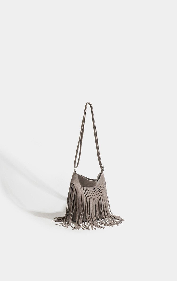 Artistic Tassel Simple And Popular Shoulder Bag - 7DAY'S