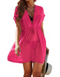 Avidlove Swimsuit Cover Ups for Women Beach Chiffon Swimwear Coverup Sheer Sexy V - Neck Beachwear - 7DAY'S