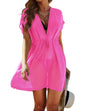 Avidlove Swimsuit Cover Ups for Women Beach Chiffon Swimwear Coverup Sheer Sexy V - Neck Beachwear - 7DAY'S