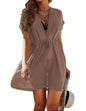 Avidlove Swimsuit Cover Ups for Women Beach Chiffon Swimwear Coverup Sheer Sexy V - Neck Beachwear - 7DAY'S