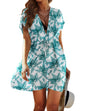 Avidlove Swimsuit Cover Ups for Women Beach Chiffon Swimwear Coverup Sheer Sexy V - Neck Beachwear - 7DAY'S