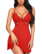 Avidlove Women Lingerie Lace Chemise Sleepwear Babydoll Teddy Lingerie - 7DAY'S