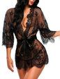 Avidlove Women's Lace Kimono Robe Babydoll Lingerie Mesh Nightgown S - 5XL - 7DAY'S