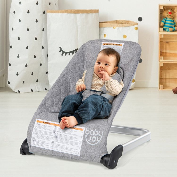 Baby Bouncer Seat with Aluminum and Metal Frame - 7DAY'S