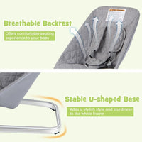 Baby Bouncer Seat with Aluminum and Metal Frame - 7DAY'S