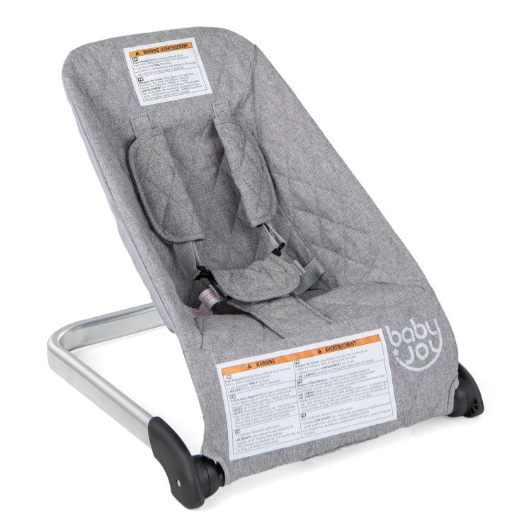 Baby Bouncer Seat with Aluminum and Metal Frame - 7DAY'S